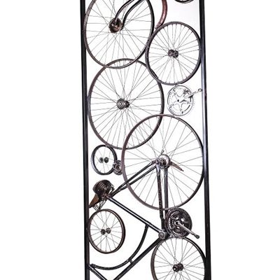 Arredo Negozi - Struttura divisoria artistica CYCLE